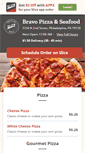 Mobile Screenshot of bravopizzaseafood.com